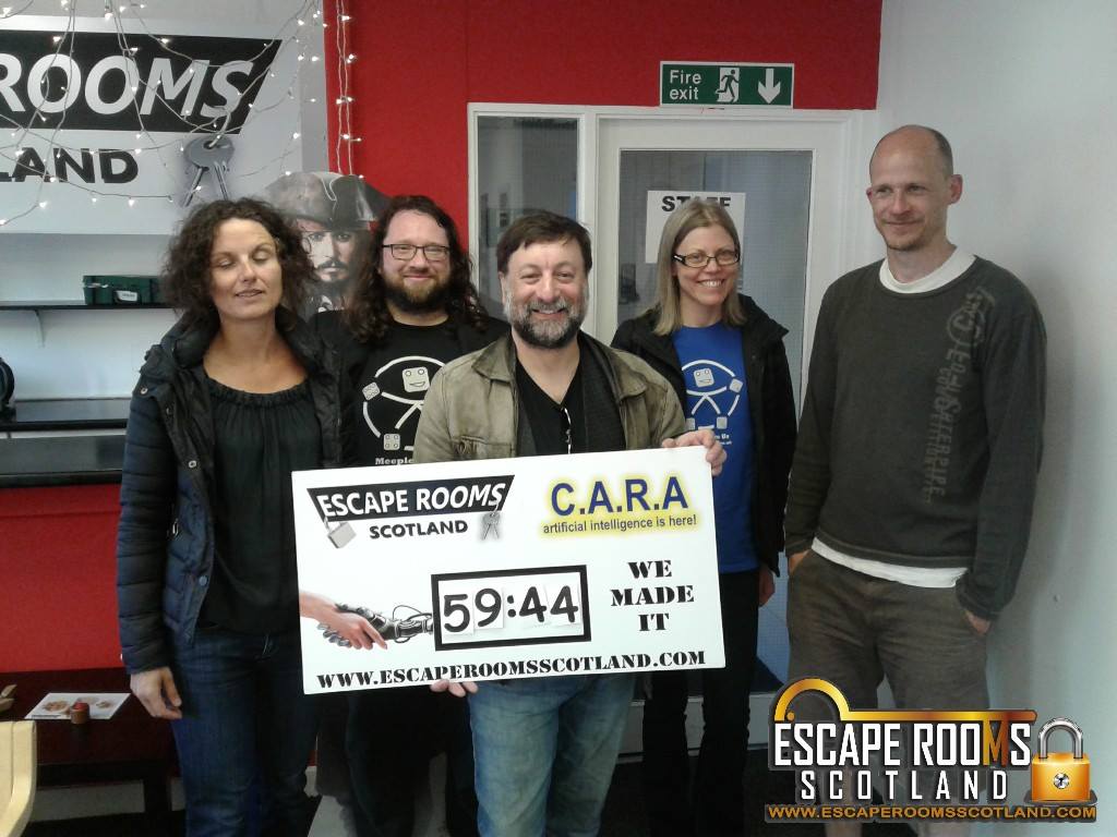 Our escape room experience